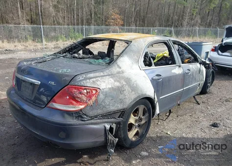 2007 Acura Rl 3.5 from USA, damaged, VIN JH4KB166X7C004374